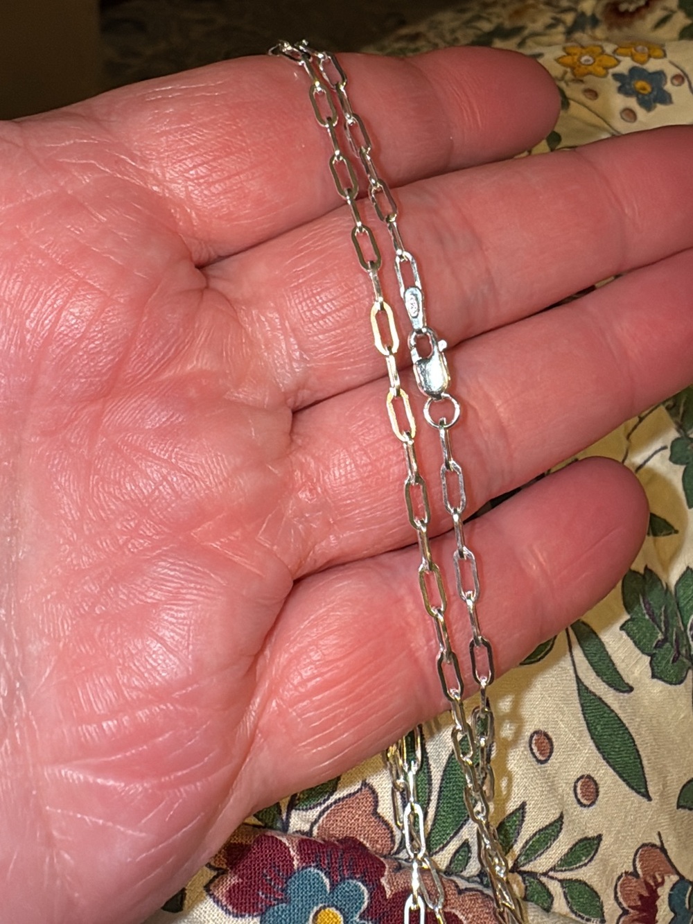 Sterling silver chain